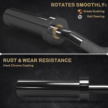 Load image into Gallery viewer, RitFit 2 Inch EZ Curl Bar with Weights, 350LBS Weight Capacity Olympic Curl Barbell

