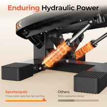 Load image into Gallery viewer, SPORTSROYALS Twist Stepper/Mini Stepper for Exercise at Home
