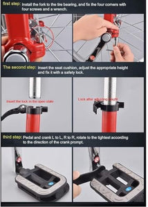 Wheel Unicycles Unicycle for Adult Kids, 16/18/ 20 Inch Skidproof Butyl Mountain Tire, Balance Cycling Sports Outdoor (Red,20 inch)