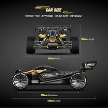 Load image into Gallery viewer, RIAARIO 1/10 Brushless RC Cars, RTR, Beginner, MAX 50+ MPH, Metal Drivetrain

