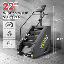 Load image into Gallery viewer, Fitvids Stair Stepper Machine, Commercial Grade Stair Climber with 15 Resistance Levels, Exercise Machine for Home Gym
