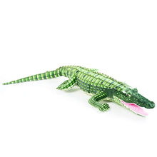 Load image into Gallery viewer, Alligator Plush, Realistic Large Crocodile Stuffed Animal Toys,39.3 inches,Green
