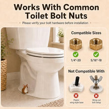Load image into Gallery viewer, RAINGOWN Glow in the Dark Corgi Toilet Bolt Covers, 2 Pack

