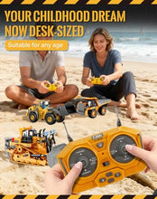 Load image into Gallery viewer, Remote Control Excavators with 360 Rotation, Metal Parts, Little Builders, Big Action (1pc-3)
