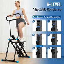 Load image into Gallery viewer, HXD-ERGO Stair Stepper for Home, 6 Adjustable Resistance Vertical Climber Cardio Exercise Machine
