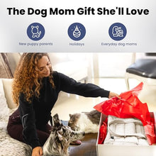Load image into Gallery viewer, Rubyloo Puffer Dog Travel Bag for Dog Moms, Diaper Bag with Travel Bowls
