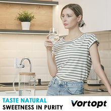 Load image into Gallery viewer, Vortopt 2 Faucet Water Filter for Sink, T1 Rapid Flow, NSF Certified
