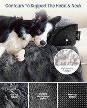 Load image into Gallery viewer, blunique Calming Dog Beds, Extra Large Fluffy Plush Dog Mat for Furniture Protector with Removable Washable Cover for Large Medium Small Dogs and Cats,53 x 39 inch
