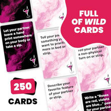 Load image into Gallery viewer, Do or Drink Sip or Strip Adult Drinking Card Game for Couples, Date Night &amp; Parties – 250 Dares, Questions &amp; Challenges for Boyfriend, Girlfriend, or Wife and Husband
