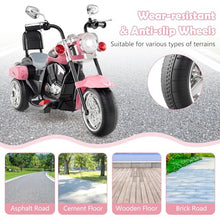 Load image into Gallery viewer, Costzon Kids Motorcycle, 6V Battery Powered Ride on Chopper Motorcycle w/Horn, Headlight
