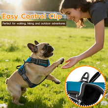 Load image into Gallery viewer, No Pull Dog Harness, No-Choke Soft Padded Reflective Dog Vest Harness with Front Clip &amp; Top Handle, 2 Quick-Release Buckles, Adjustable for Small Medium Large Dogs
