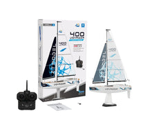 Load image into Gallery viewer, 400 RC Controlled Wind Powered Sailboat in Blue - 26&quot; Tall
