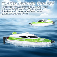 Load image into Gallery viewer, Podleer RC Boat-Remote Control Boat for Adults-High Speed 35+ KPH for Pool (Green)
