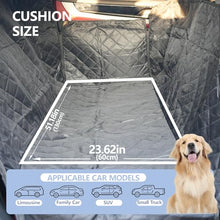 Load image into Gallery viewer, CoSofSLIP Dog Car Seat Cover for Pets Waterproof Seat Cover Hammock Scratch Proof Nonslip Back Seat Pet Bed Mat for Travel Durable Soft Back Seat Covers for Cars Trucks and SUVs (23.5 x 51 inch)
