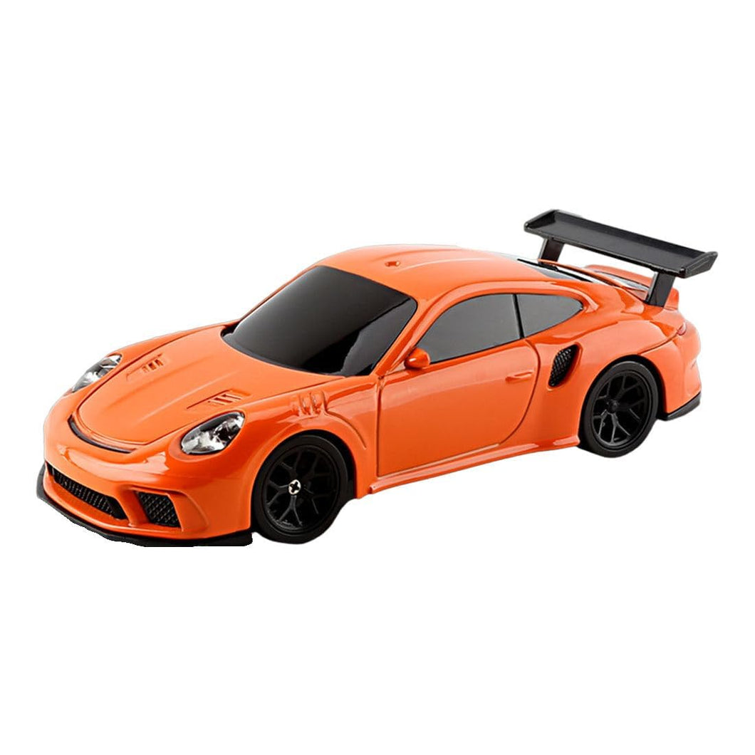RC Drift Car, 1/43 Full Proportional RC Electric Mini Racing Drift Car Model with Lights Kit, RC Model Cars (RTR Version) (Orange 2)
