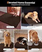 Load image into Gallery viewer, Dog Door Mat for Muddy Paws, 60"x84" soft Chenille Absorbent Front Door Mat
