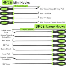 Load image into Gallery viewer, Doaho 12PCS Automotive Hook and Pick Tool Set,Long &amp; Mini Precision Puller Remover Tool Kit for Auto O-Ring,Seal &amp; Gasket Removal,Mechanic Professional Tools,Car Repair Essentials
