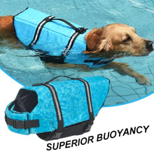 Load image into Gallery viewer, Doglay Dog Life Jacket with Rescue Handle, Dog Life Vest for Swimming Boating, Adjustable Reflective Puppy Swim Vest with Superior Buoyancy for Small Medium Large Dogs
