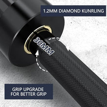 Load image into Gallery viewer, TECHNOAGE 7FT Olympic Barbell, 40LB Olympic Weight Bar with 2-Inch Sleeves-Black
