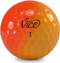 Load image into Gallery viewer, Vice Pro Golf Balls (Shade Red Orange)
