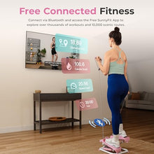 Load image into Gallery viewer, Sunny Health &amp; Fitness Total Body 2-in-1 Stepper Machine, Total Body Workout, Adjustable Hydraulic, Resistance Bands, Non-Slip Pedals w Optional Free SunnyFit App Enhanced Bluetooth Connectivity
