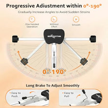Load image into Gallery viewer, BODY RHYTHM Leg Stretcher - Split Machine for Leg Stretching - Flexibility Stretching Equipment - Ballet, Yoga, Dance, Martial Arts, MMA - Home Yoga Gym Fitness (Black)

