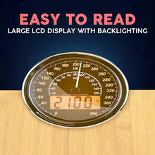 Load image into Gallery viewer, Thick Tempered Glass - Extra Large Display - Easy to Read Digital Bathroom Scale - New - Wood
