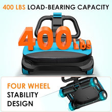Load image into Gallery viewer, FIAMERMOR 2026 ab roller wheel - 4 wheel elbow support abdominal wheel -Blue
