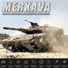 Load image into Gallery viewer, BESTYMXY RC Tank HengLong IDF MERKAVA MKIV, 1:16 Merkava Main Battle Tank MK4 Model
