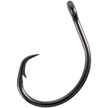 Load image into Gallery viewer, Dr.Fish 30 Pack Circle Hooks 3X Strong in-Line for Saltwater &amp; Freshwater, Live Bait Non-Offset Fishing Hooks for Striper, Catfish, Mackerel, Bass, Tuna 12/0
