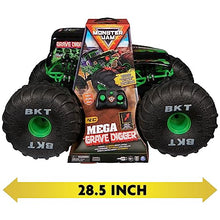 Load image into Gallery viewer, Monster Jam, Official Mega Grave Digger All-Terrain Remote Control Monster Truck
