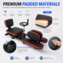 Load image into Gallery viewer, 39"x15"x16.5" Split Leg Stretcher, 240° Adjustable Flexibility Trainer, Foldable Leg Stretch Machine, EPP Memory Foam, Carbon Steel Frame, 560lbs Capacity, Splits Yoga Ballet Home Training (Black Red)
