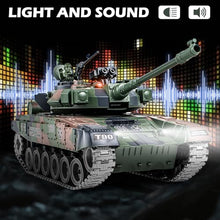Load image into Gallery viewer, Supdex 1:18 RC Tank That Shoot BBS, 2.4G RUS T-90 Alloy Metal Remote Control Tank Model Toys
