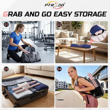 Load image into Gallery viewer, Ptrildo Cordless Battle Ropes for Home Gym &amp; Apartment with Workout Guide
