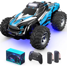 Load image into Gallery viewer, 1:16 Scale All Terrain RC ,High Speed 25Km/h Fast Car with Colorful Led Light and spray,
