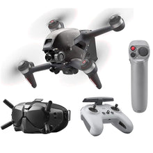 Load image into Gallery viewer, Combo Drone with Remote Control and V2 Goggles (Renewed) Bundle with DJI FPV Motion Controller
