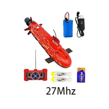 Load image into Gallery viewer, RC Boat Remote Control Seawolf Submarine Diving Racing Ship in Pools Lake Ponds
