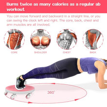 Load image into Gallery viewer, 6 Caster Ab Roller, Ab Exercise Equipment with Knee Pads, Ab Roller Wheel for Core Exercise-Pink
