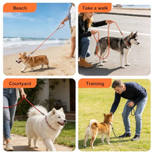Load image into Gallery viewer, 5FT Nylon Waterproof Dog Leash, Durable Strong Odor-Proof Dog Leashes with Zinc Alloy Clip, Walking, Beach, Yard, Swimming, Training Leash for Small, Medium &amp; Large Dogs Blue
