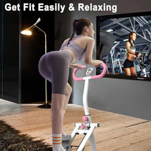 Load image into Gallery viewer, Stair Stepper for Home-Upgrade Vertical Climber Workout Machine for Full-Body Exercise -Pink
