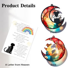Load image into Gallery viewer, Tubuui Dog Memorial Suncatcher, Dog Memorial Gifts for Loss of Dogs, Custom with Name Date Pet Sympathy Gifts for Grief Puppy Lovers, Personalized Pet Remembrance Ornaments for Window Hanging
