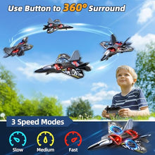 Load image into Gallery viewer, MSKOLER Foam Remote Control Airplane for Kids , RC Jet with Colorful Lights (Gray)
