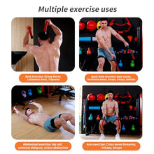 Load image into Gallery viewer, KINEOZ Upgraded Ropeless Battle Ropes for Home Gym, Four Adjustable Weight Levels, Weighted Workout Ropes for HIIT, Cardio and Strength Training Fitness Equipment

