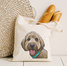 Load image into Gallery viewer, Goldendoodle Tote Bag - Golden Doodle Tote Bag - Doodle Gifts - Doodle Handmade Totes - Doodle Mom - Goldendoodle Gifts For Women
