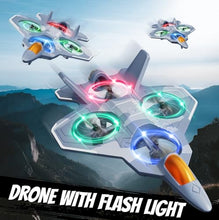 Load image into Gallery viewer, 4DRC Foam Remote Control Airplanes for Kids Adults,  RC Planes Fighter Jet
