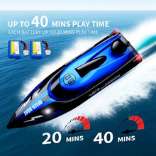 Load image into Gallery viewer, 14 inch Big RC Boat Remote Control Boat for Kids and Adults, 25 KPH Fast RC Speed Boat
