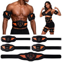 Load image into Gallery viewer, EMS Muscle Stimulator 5-Piece Set - Rechargeable Ab, Arms &amp; Legs Stimulator for Core Strength, Body Toning &amp; Workout Recovery, Suitable for Men &amp; Women
