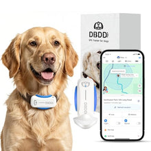 Load image into Gallery viewer, DBDD Dog GPS Tracker, AI Tracker Collar with Virtual Fence &amp; Health Monitoring - Real Time Location Tracker for Escape Artists, Electronic Fence Collar for Medium to Large Dogs, iOS and Android

