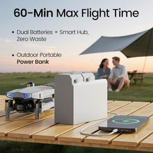 Load image into Gallery viewer, Holy Stone HS790 GPS 6K Camera Drone with 3 Axis Gimbal, FPV RC Quadcopter Drones with Camera for Adults 4K/30FPS Video, 9KM/30000ft Transmission, Follow Me, AI Night Shot, AI QuickShots, 60Min Flight
