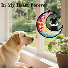 Load image into Gallery viewer, Tubuui Dog Memorial Suncatcher, Dog Memorial Gifts for Loss of Dogs, Custom with Name Date Pet Sympathy Gifts for Grief Puppy Lovers, Personalized Pet Remembrance Ornaments for Window Hanging
